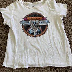 AE distressed Van Halen tee